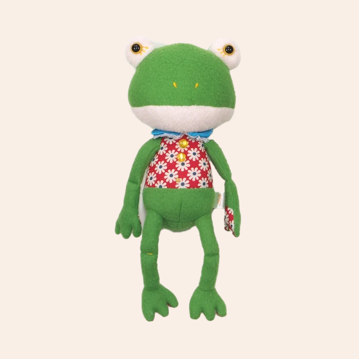 NEW Japanese Limited Retro Frog Doll