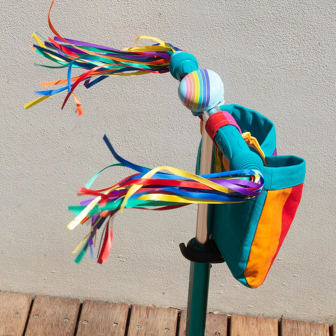 NEW Classic Rainbow Bike & Scooter Streamer