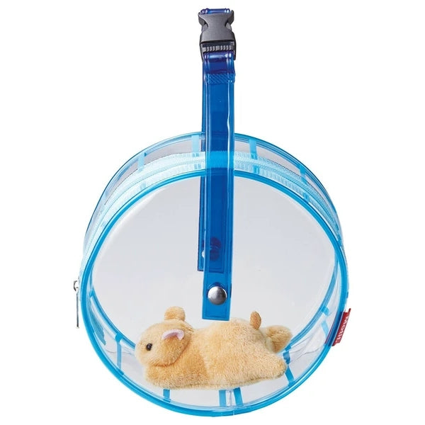 Kawaii Spinning Wheel Pouch with Critter- Hamster
