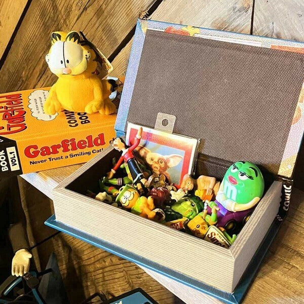 NEW Retro Storage Organizer- Garfield Yellow