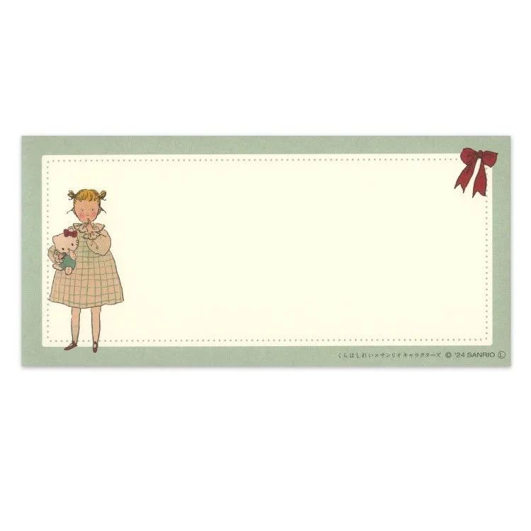 Kurahashi Rei x  Hello Kitty Notepad - #2