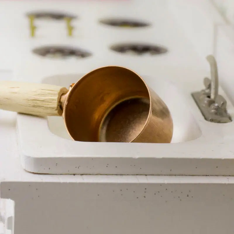Dollhouse Miniatures: Copper Sauce Pan