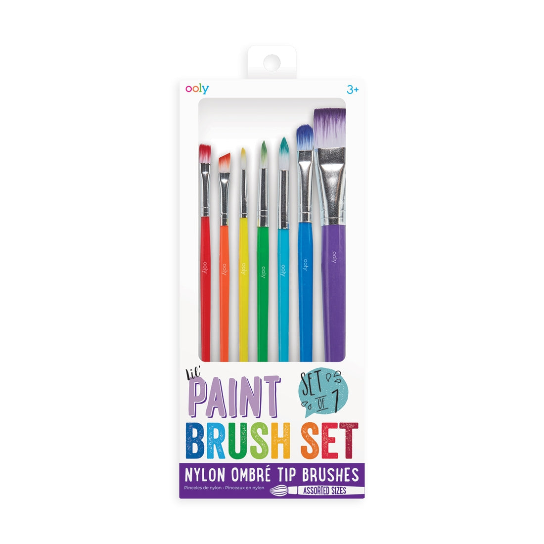 NEW Lil' Paint Brush Set- Set of 7