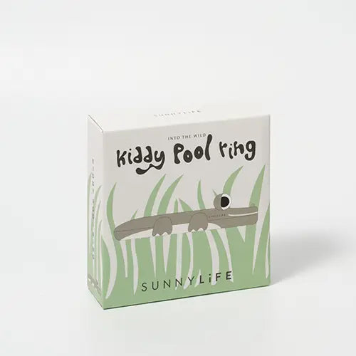 Kids Pool Ring Cookie the Croc Khaki