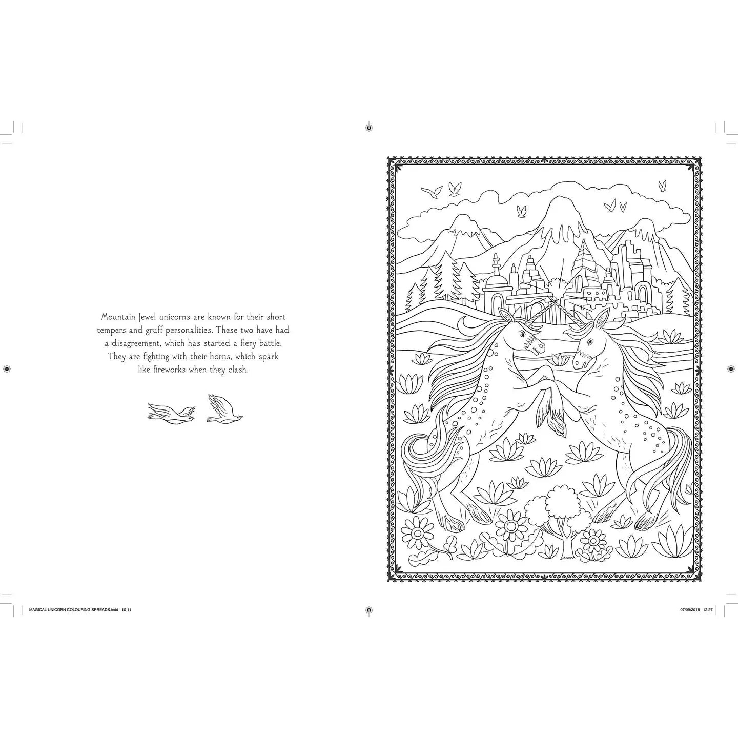 Magical Unicorn Society Official Coloring Book