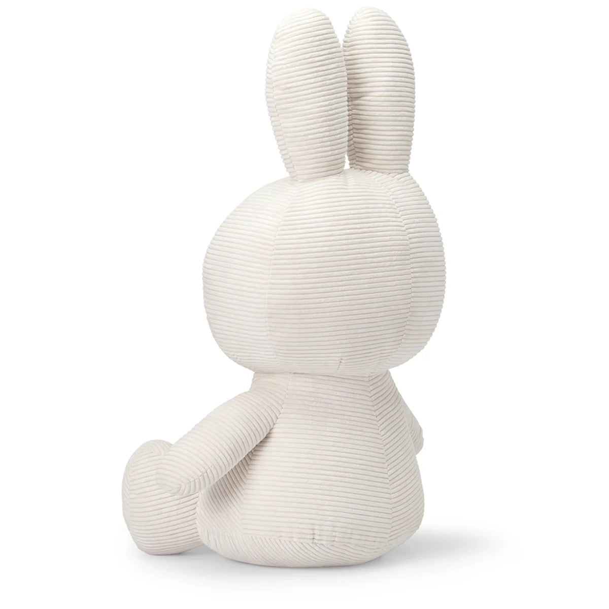 Miffy Jumbo Corduroy Plush Doll- 27.5" Classic White