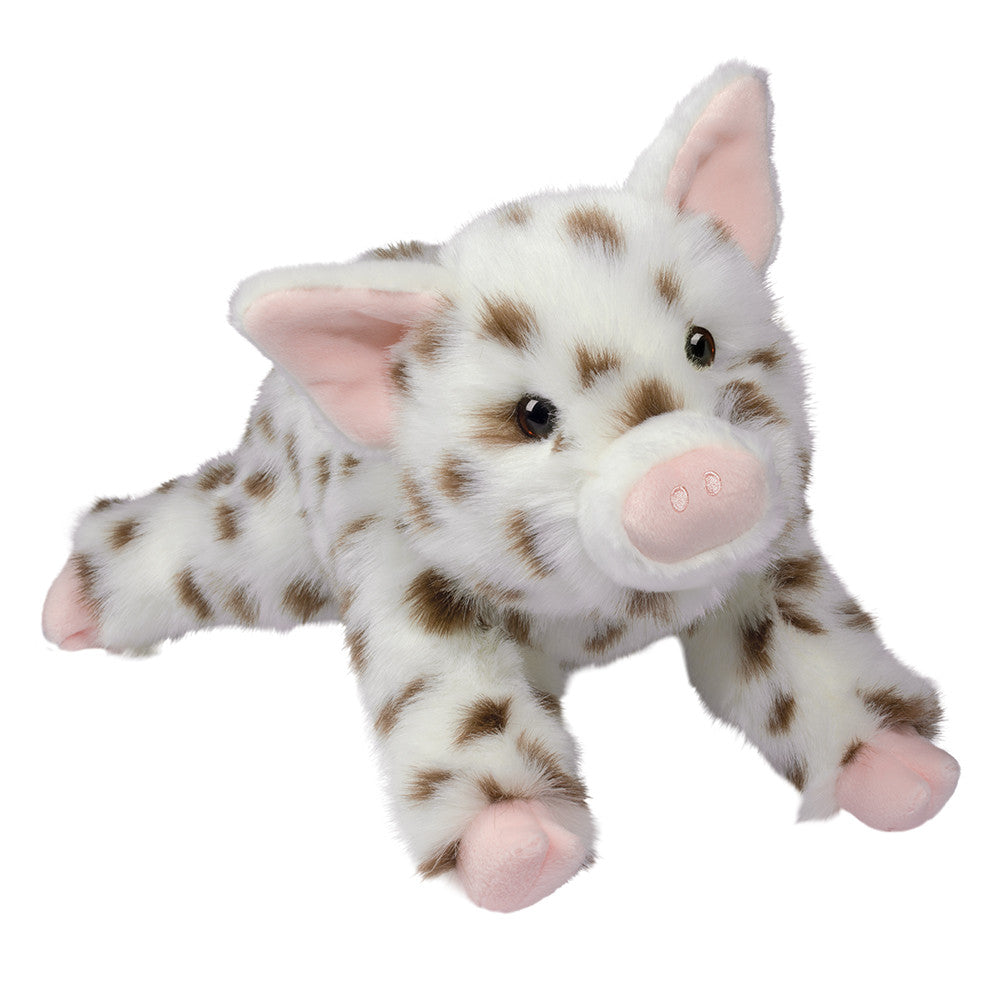 Levi DLux Brown Spotted Pig Stuffed Animal