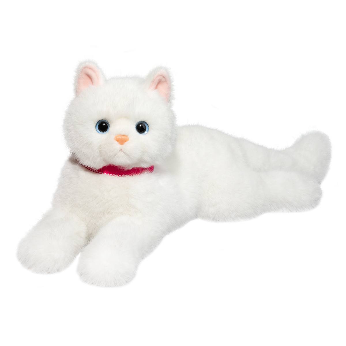 Alba White Cat Stuffed Animal