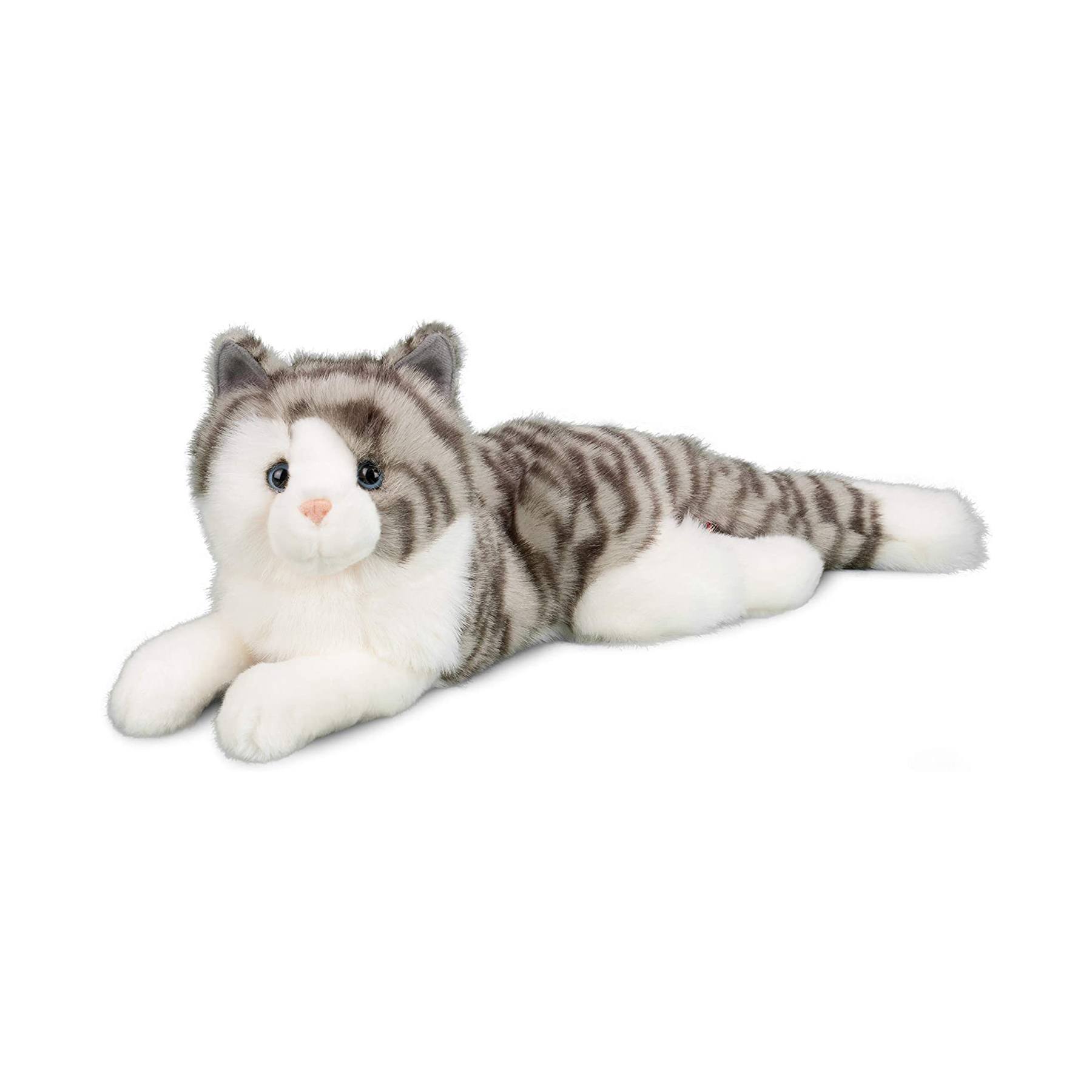 Smokey Gray Cat Stuffed Animal