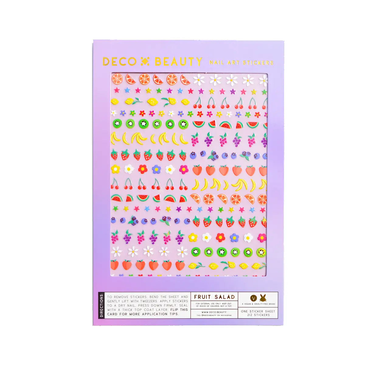 Nail Deco Stickers: Fruit Salad