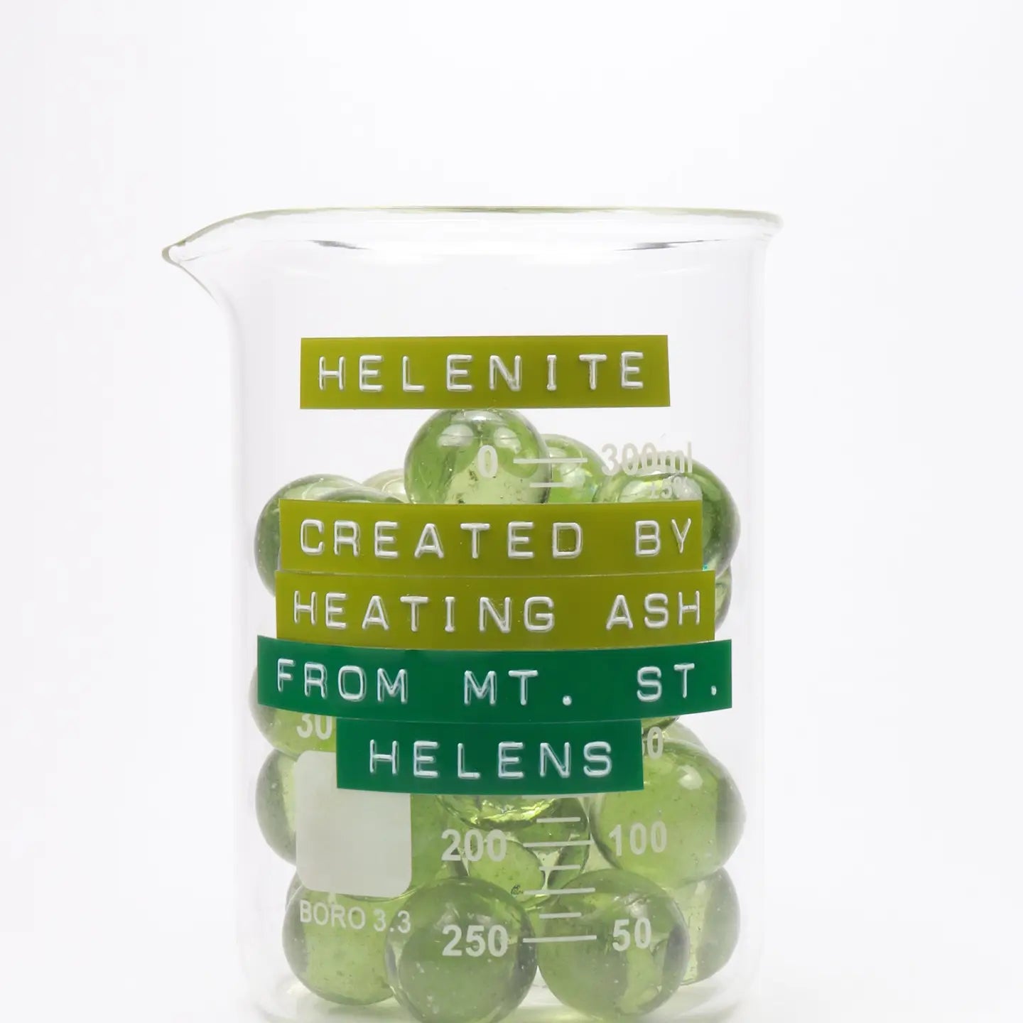 NEW Helenite Glass Ball