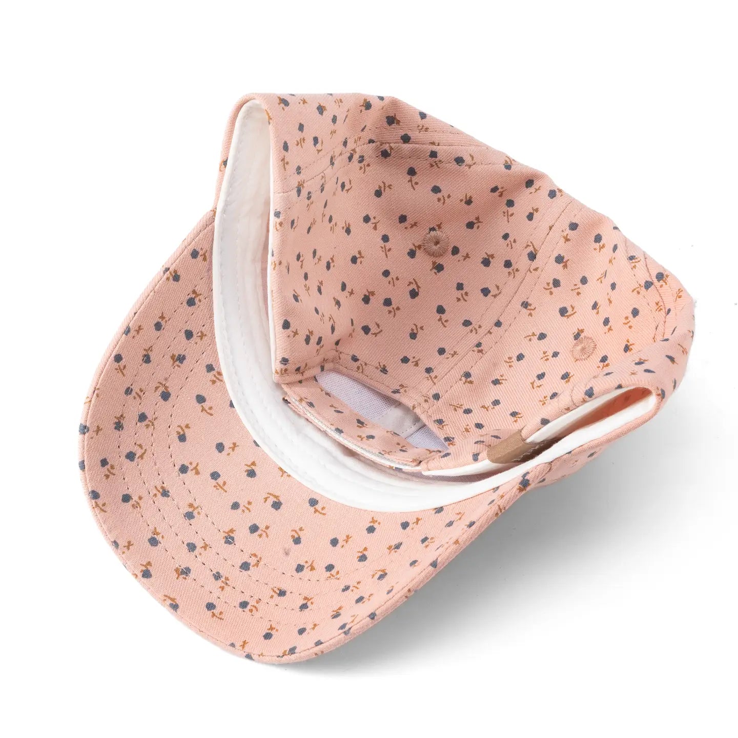Kid's Baseball Hat- Ditsy Floral Mauve