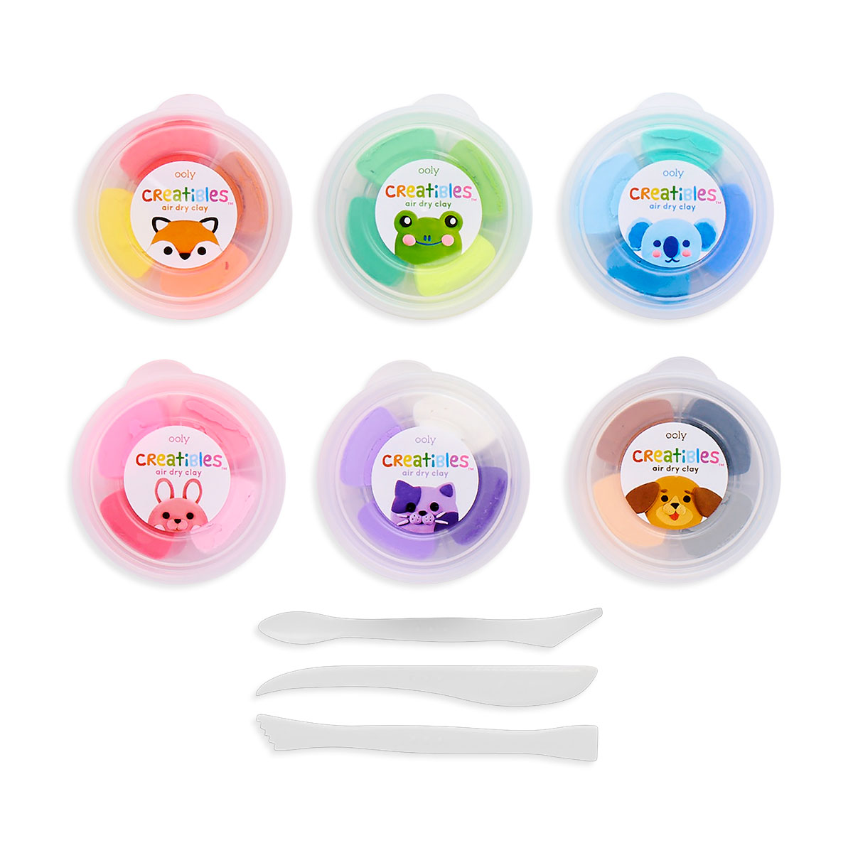 NEW Creatibles D.I.Y. Air-Dry Clays Kit