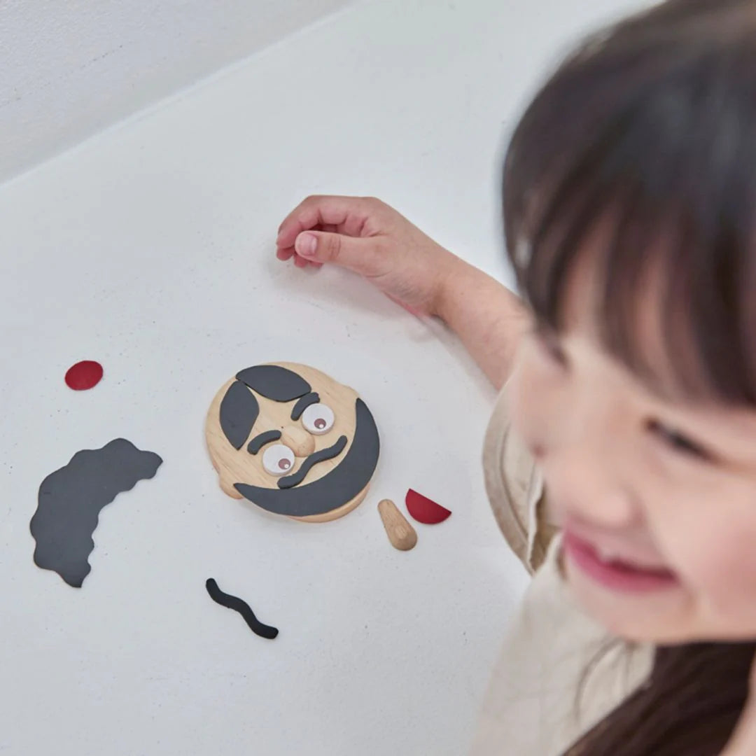 New Wooden Mini Build A Face Game