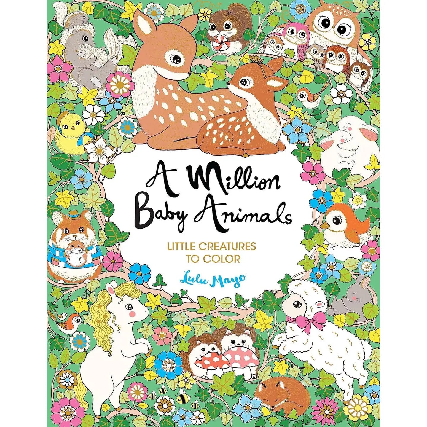 Coloring Book: A Million Baby Animals