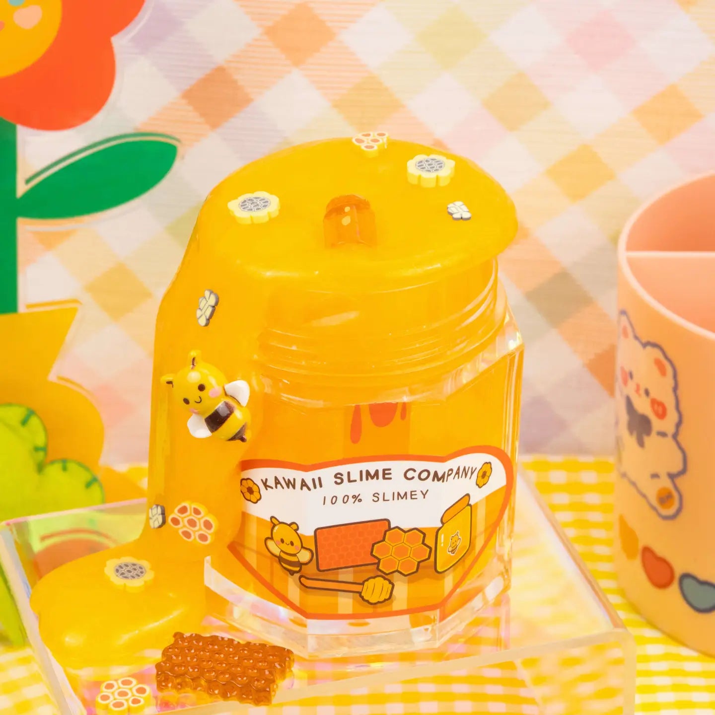 NEW Homemade Honey Slime Jar