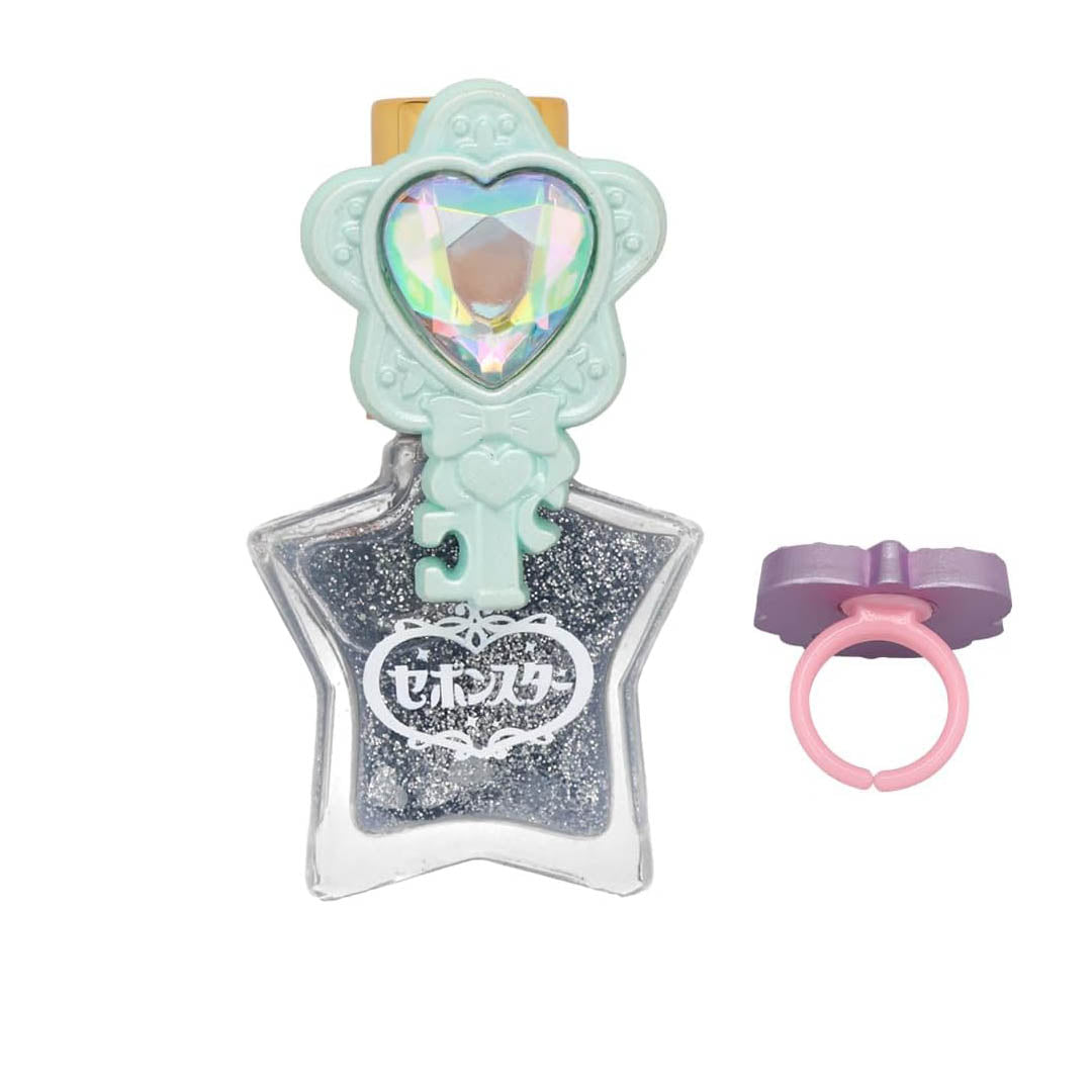 Star Water Based Nail Polish with Ring - Star Ribbon Key