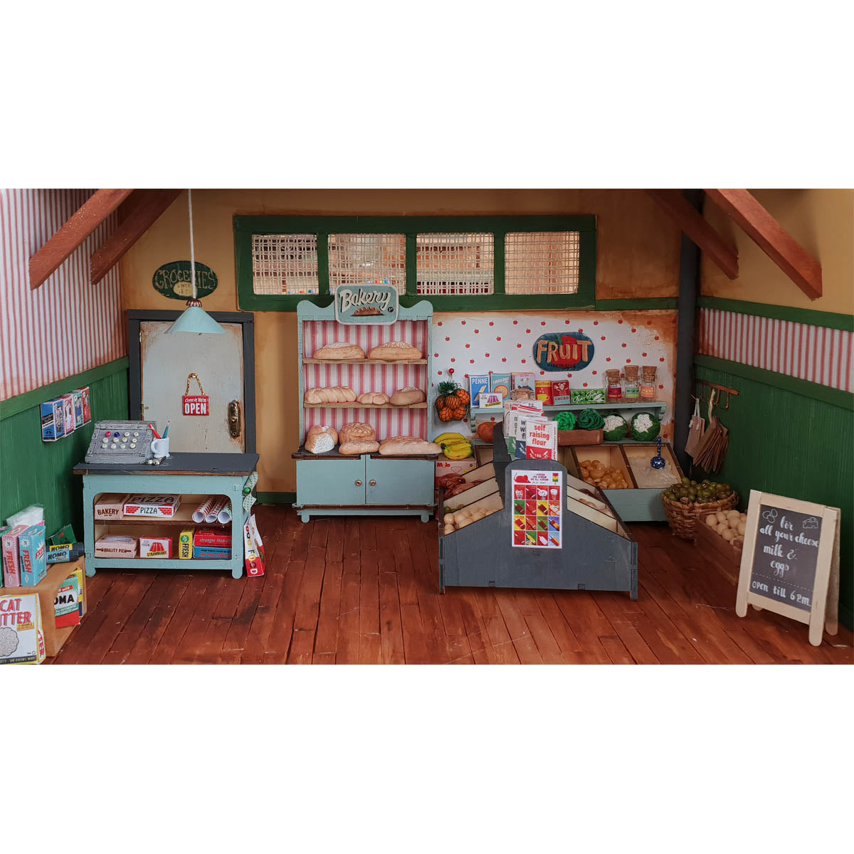 Mouse Mansion Wooden DIY Furniture Kits- Market Shop