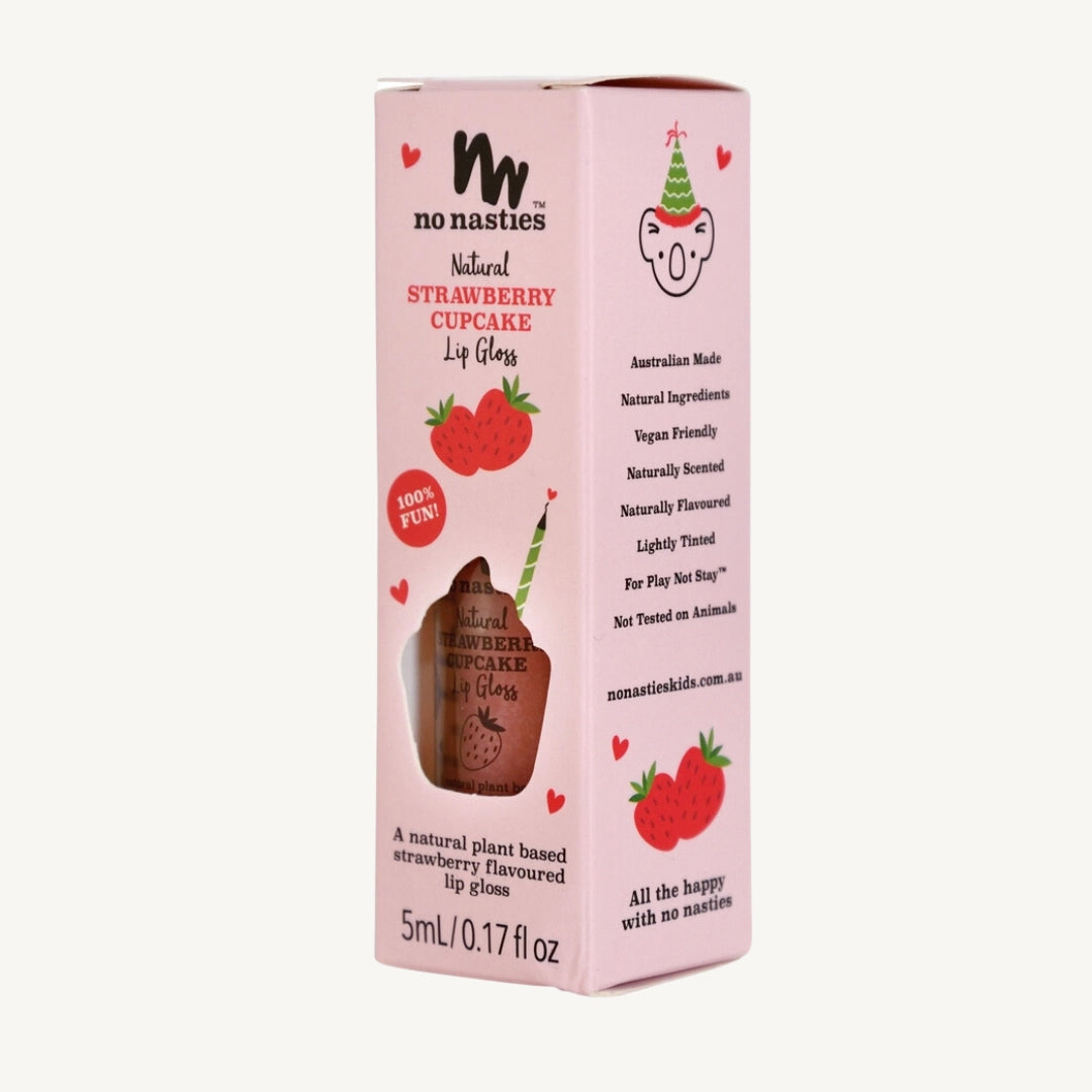 Natural Kids Lip Gloss- Strawberry