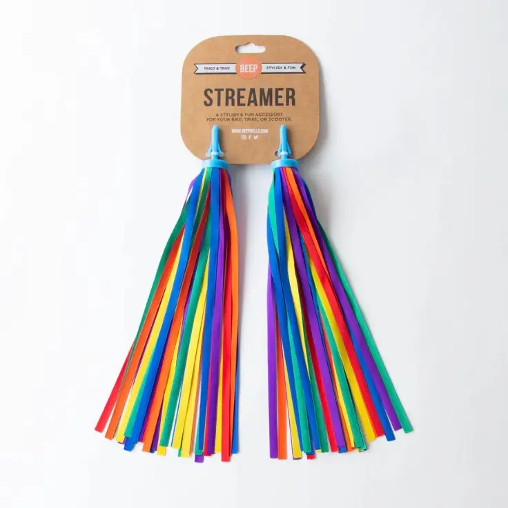 NEW Classic Rainbow Bike & Scooter Streamer