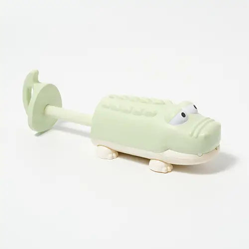 Water Squirters Crocodile Pastel Green