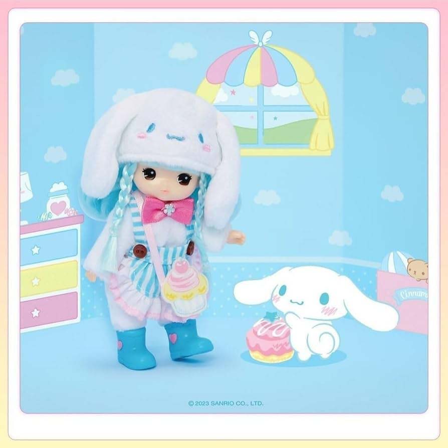 Limited Edition Sanrio Little Mimi Dolls- Cinnamon Roll