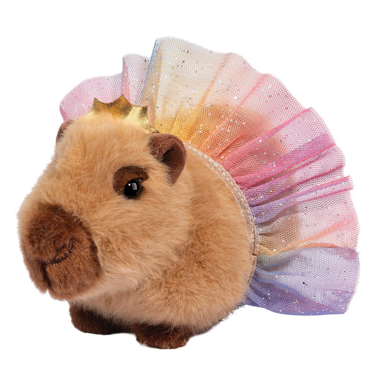 Capybara with Tutu Stuffed Animal