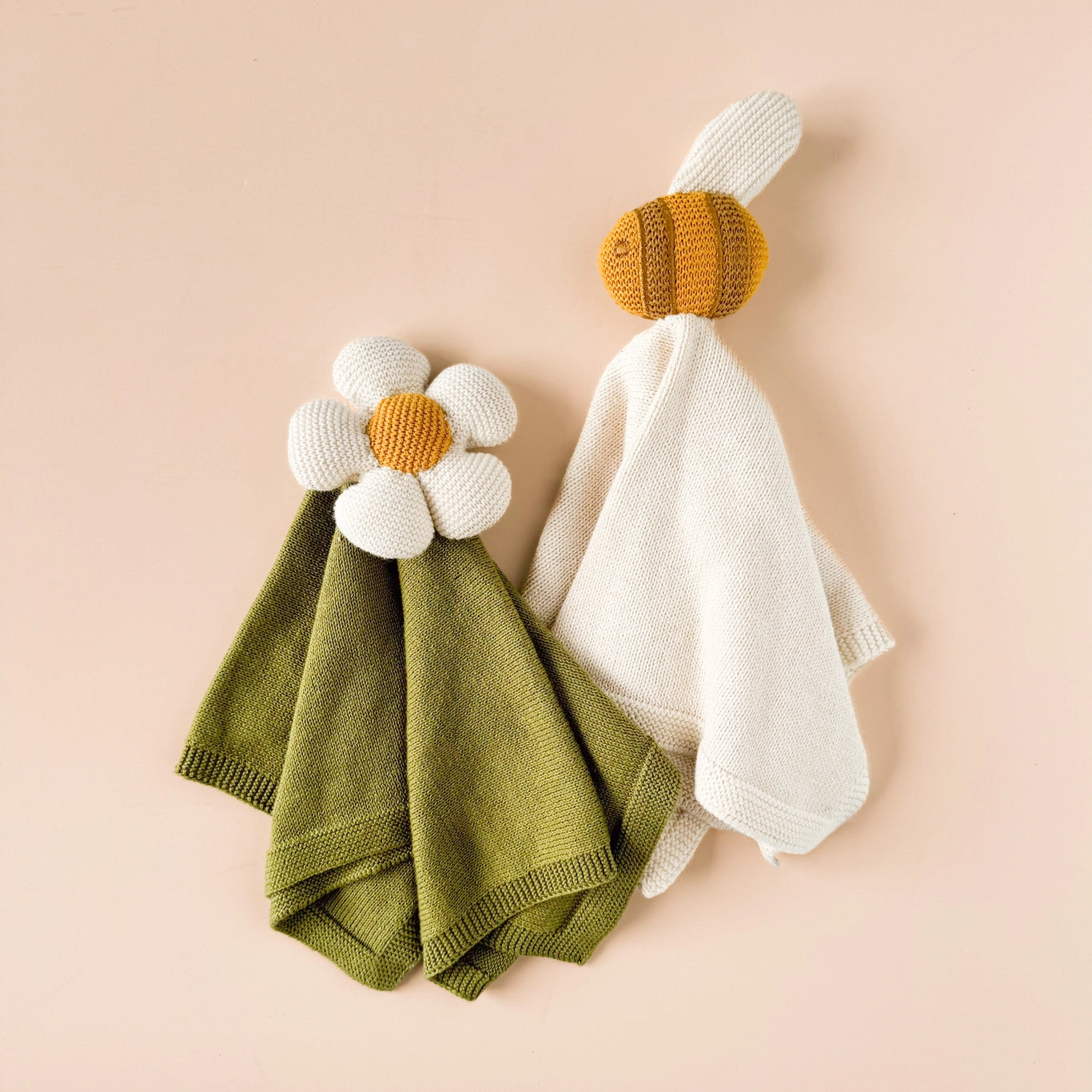 Organic Cotton Lovey Baby Blanket - Available in 2 Styles!