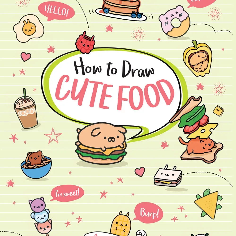 How To Draw Cute Food Book
