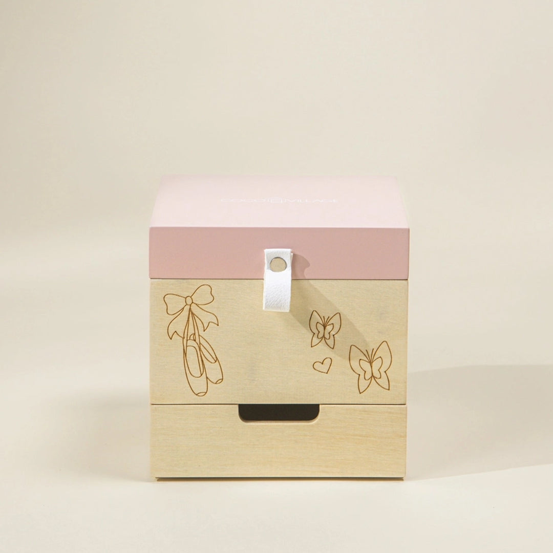 Wooden Musical Souvenir Box - Ballerina