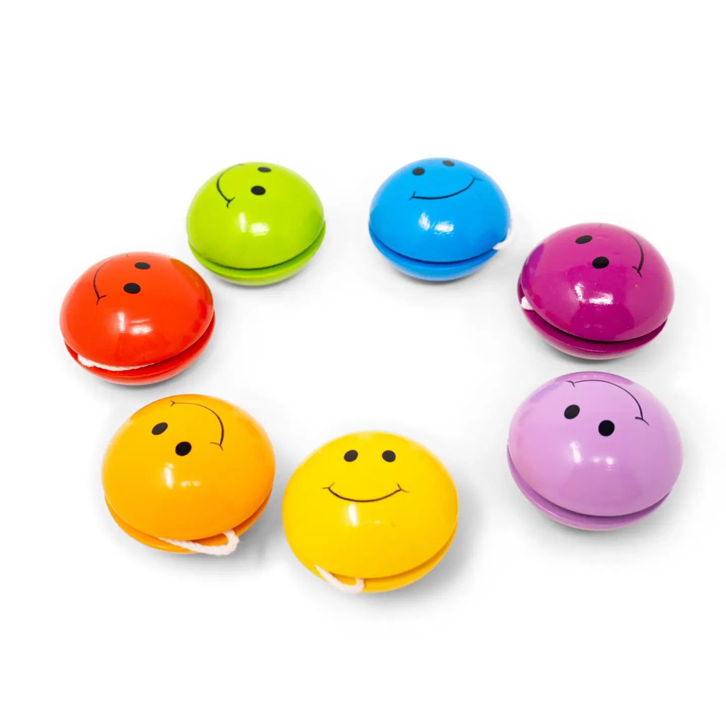 Wooden Happy Rainbow Yo-Yo