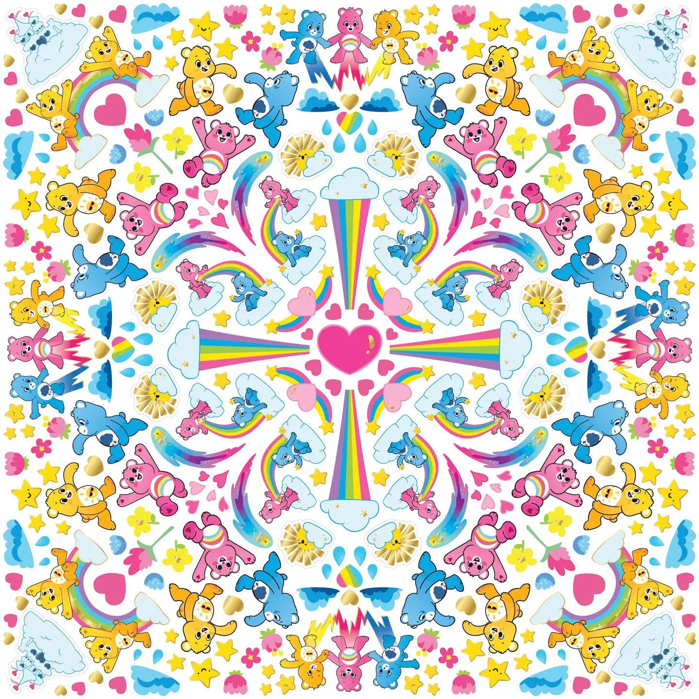 Care Bears in the Sky Sticker Burst