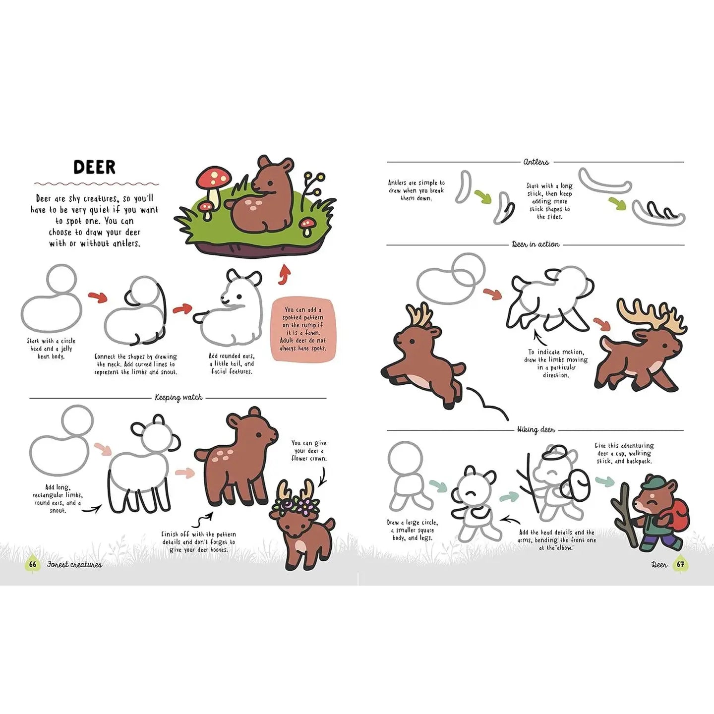 How To Draw Cute Woodland Friends Book