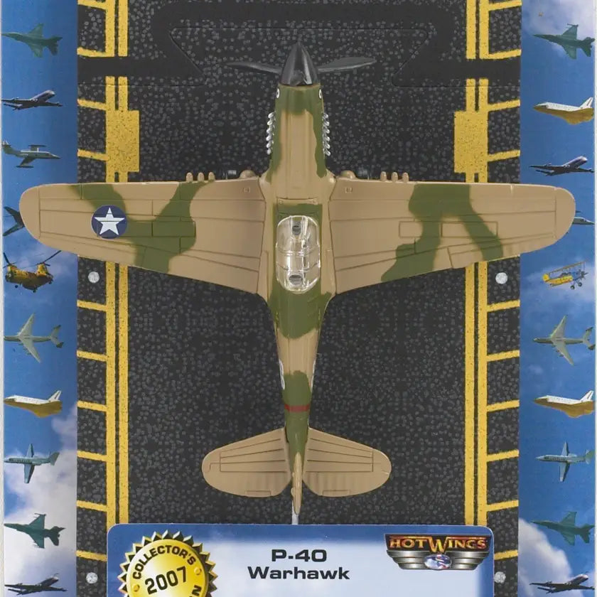 NEW Die Cast Metal Airplane Collectibles: P-40 Flying Tiger