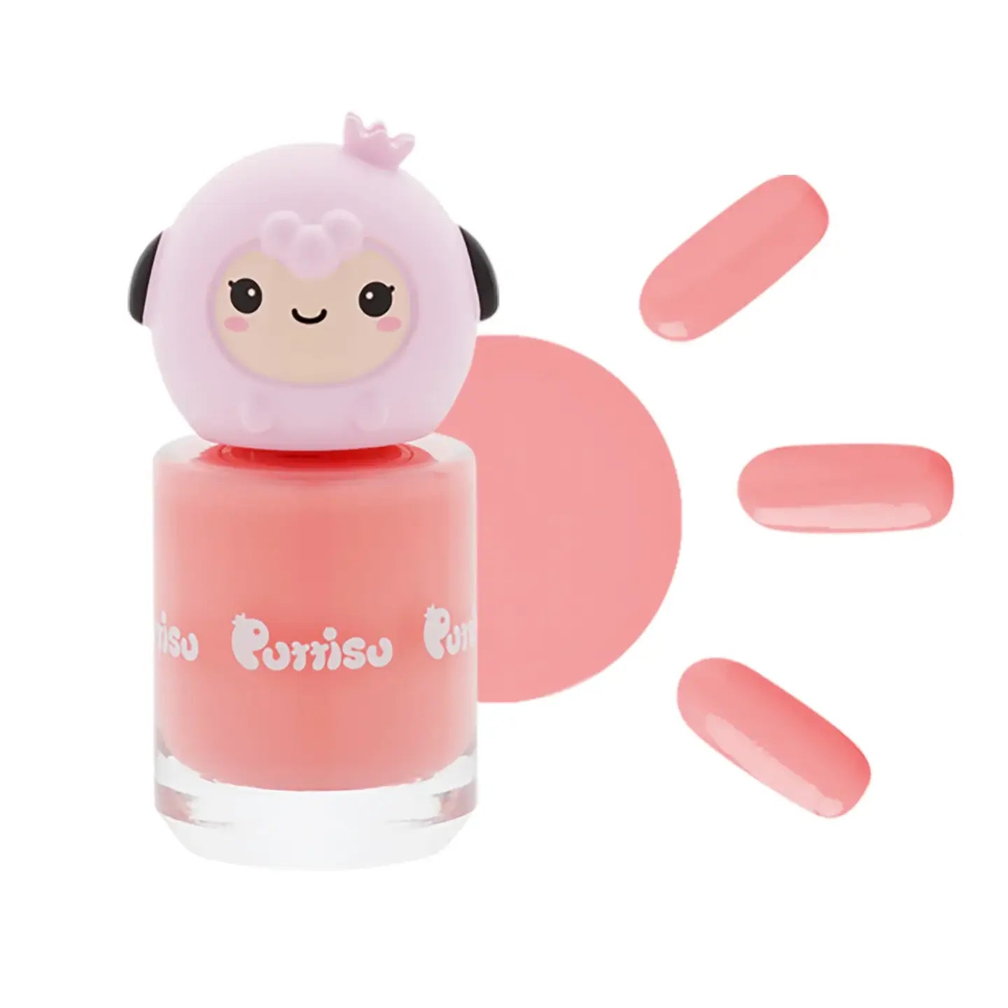 Scented All Natural Peel- Off Nail Polish Pink