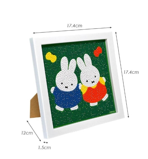 Miffy Diamond Painting Frame Diy Kit