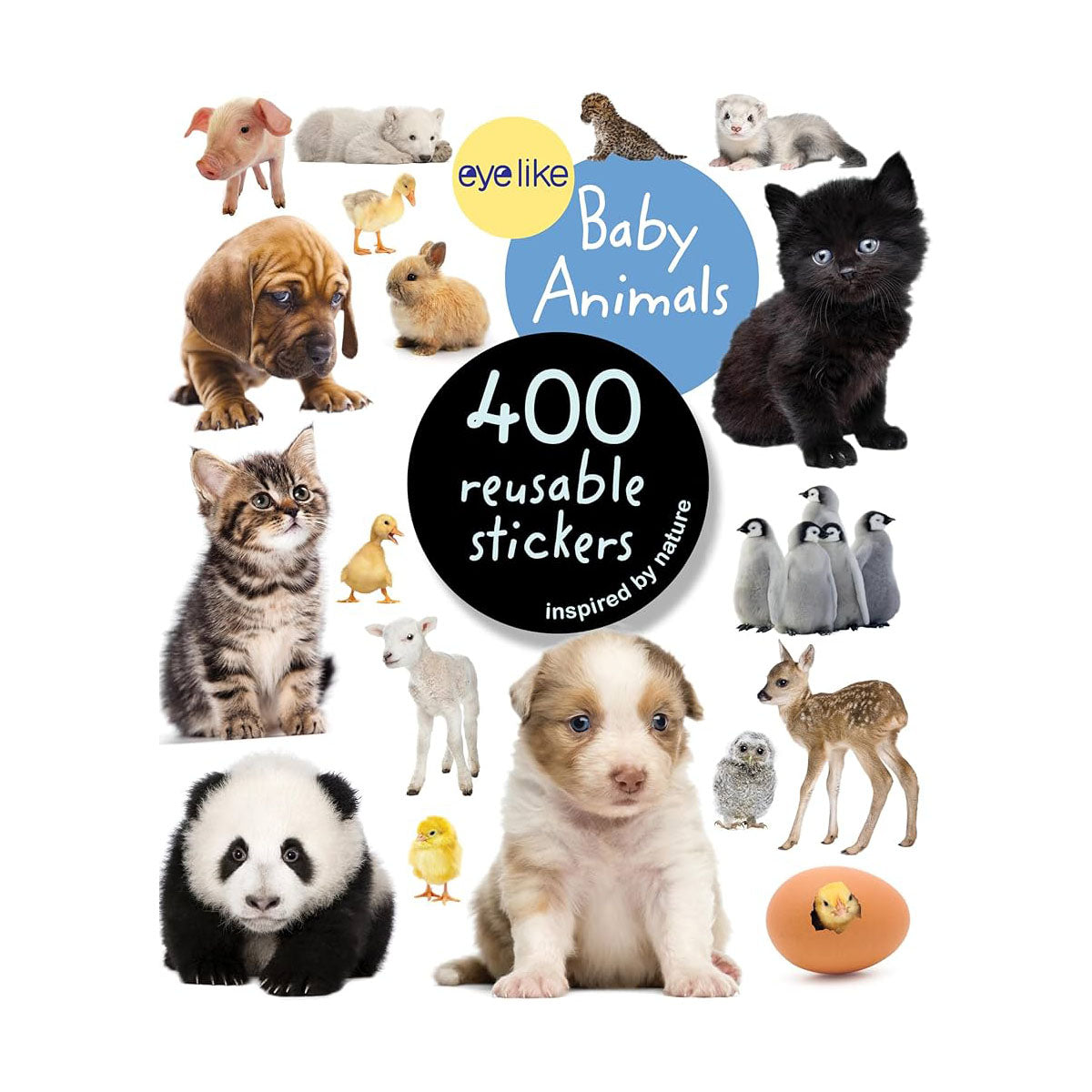Eyelike Stickers Book: Baby Animals