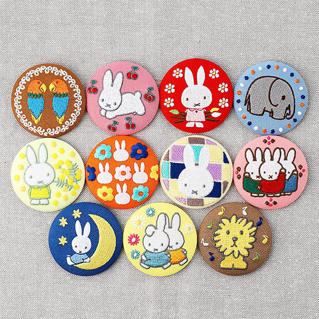NEW Limited Embroidered Large Miffy Pin Blind Bag Ver. 2