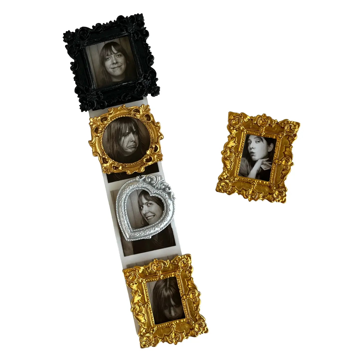 Photobooth Mini Magnet Frames Set of Two