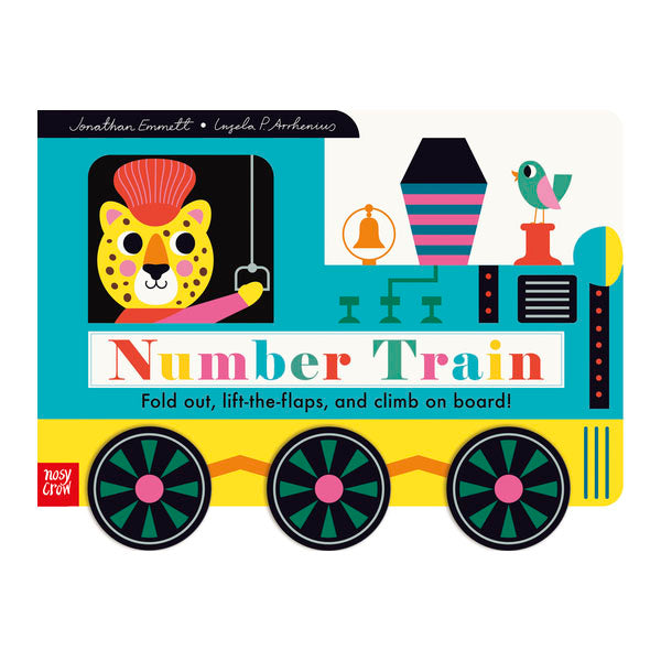 Number Train Lift a Flap Book