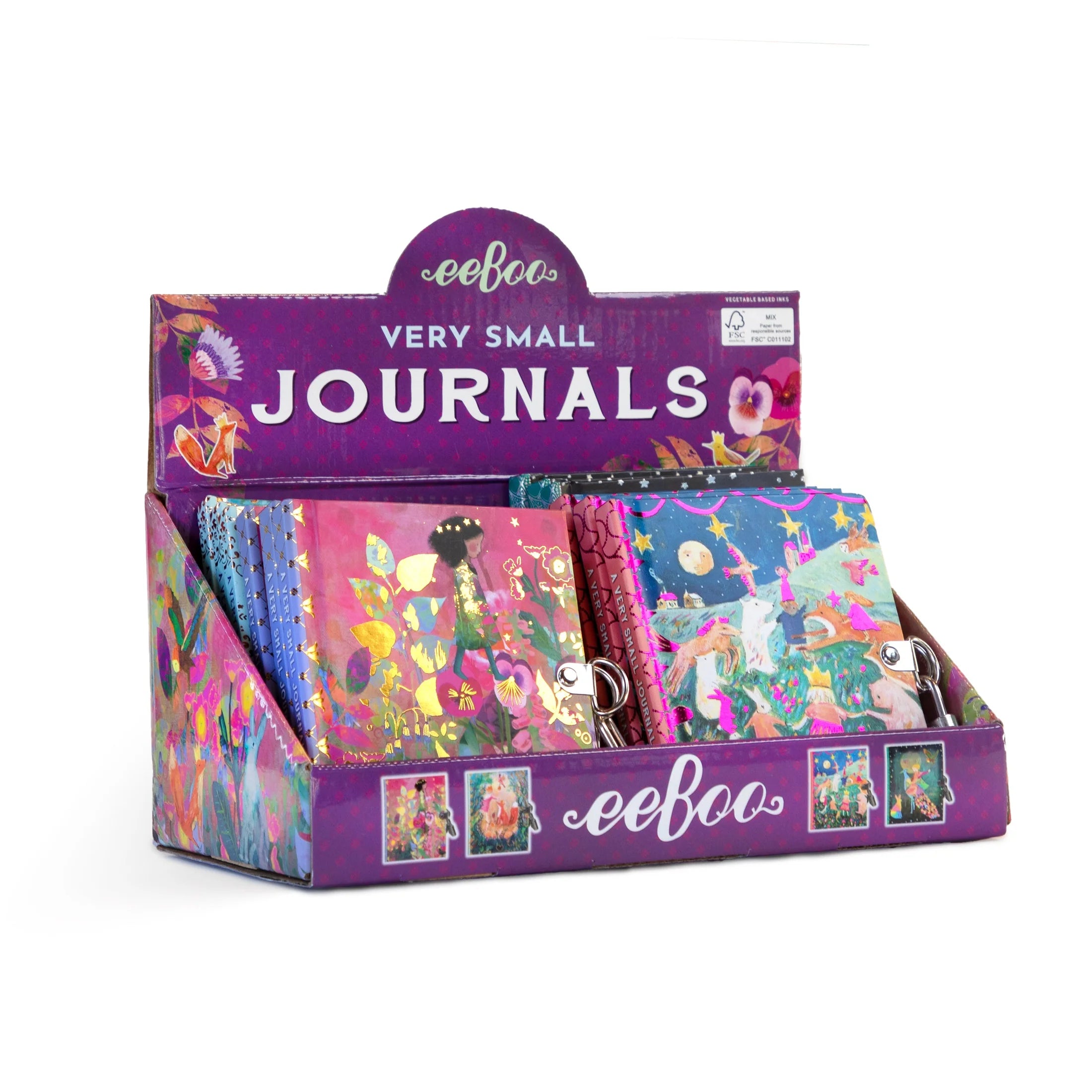 Very Small Journal with Lock- Claire