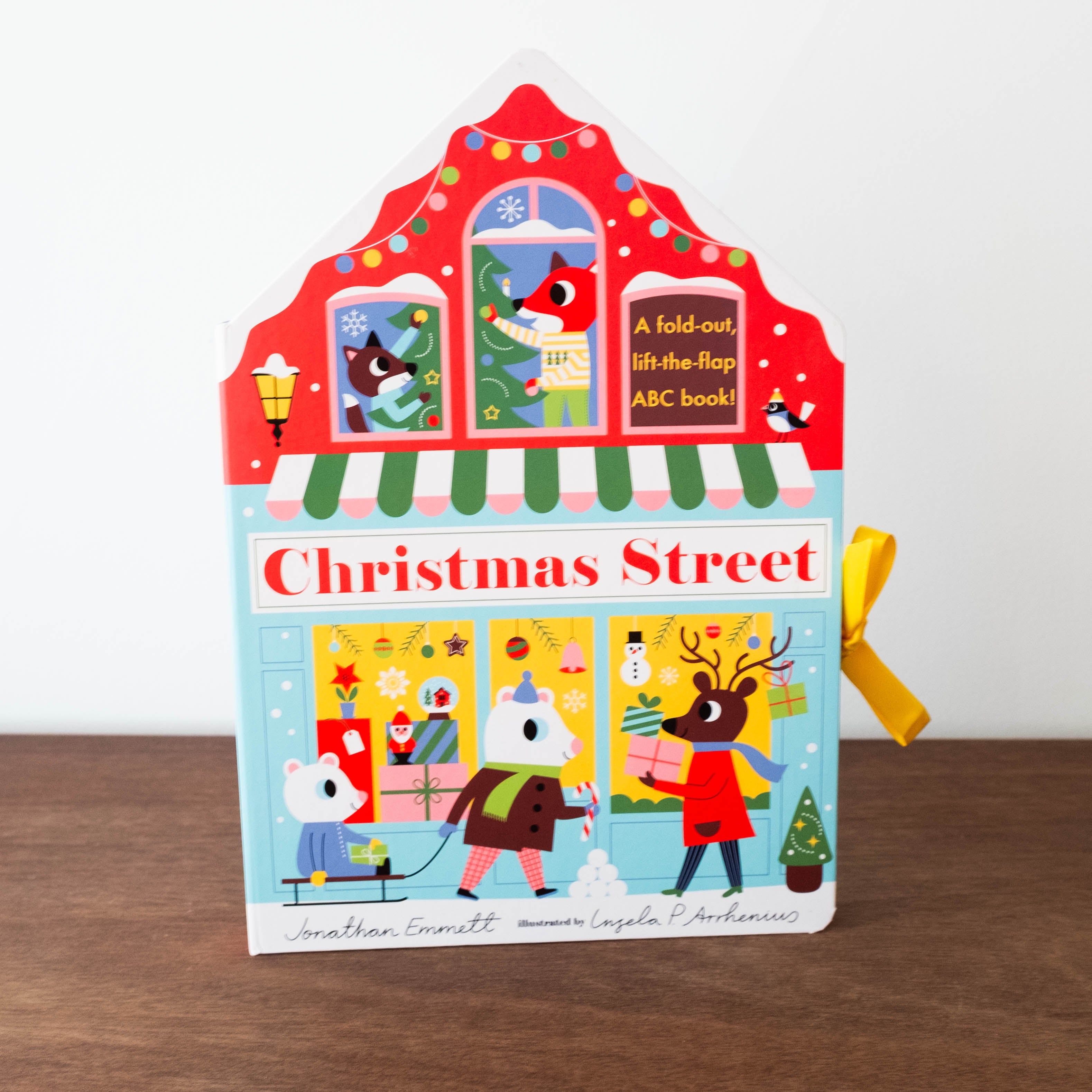 NEW Christmas Street- Lift the Flap Book