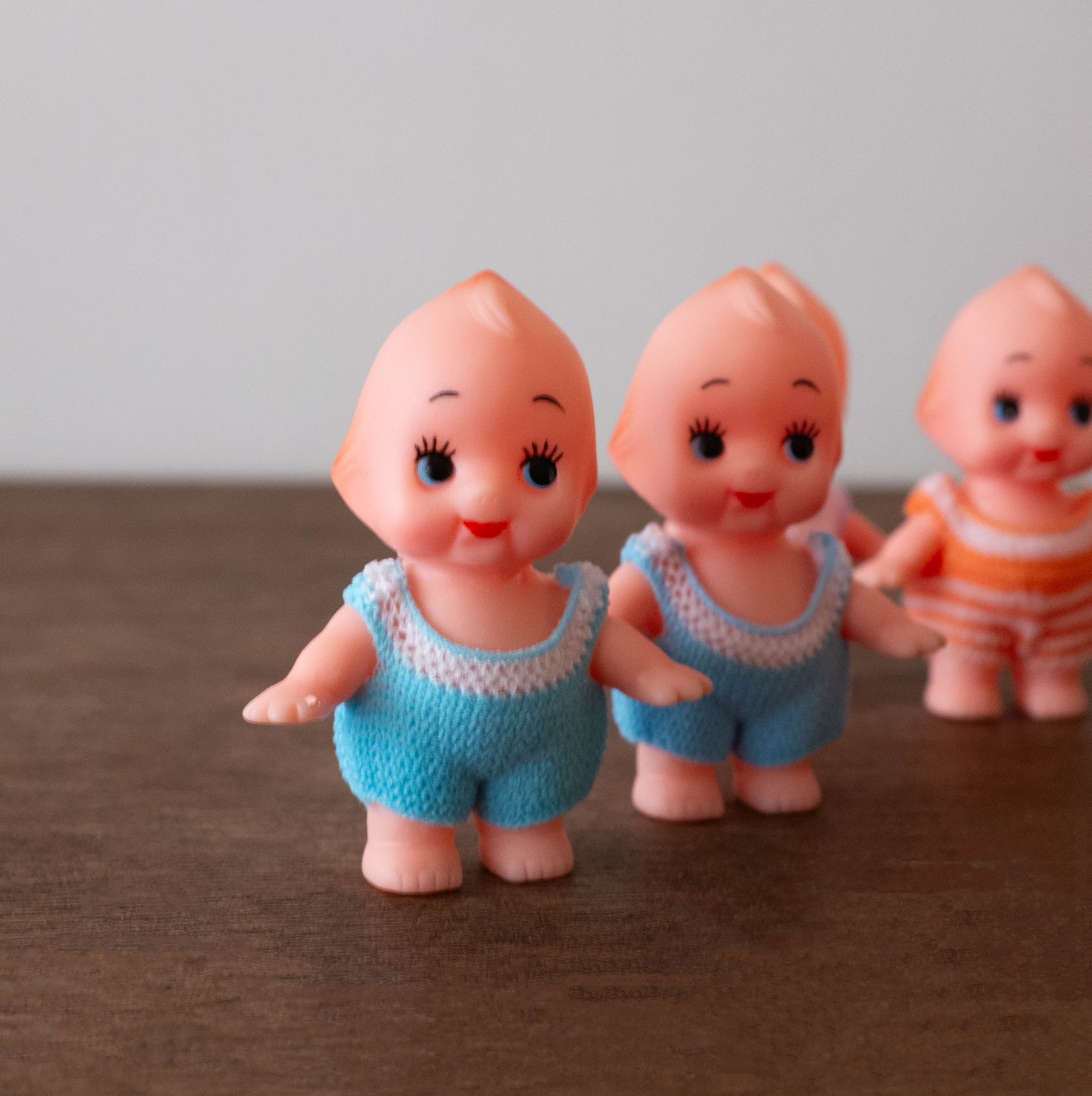 NEW Kewpie Japanese Doll- Mini Kewpie with Knit Outfit and Shoes