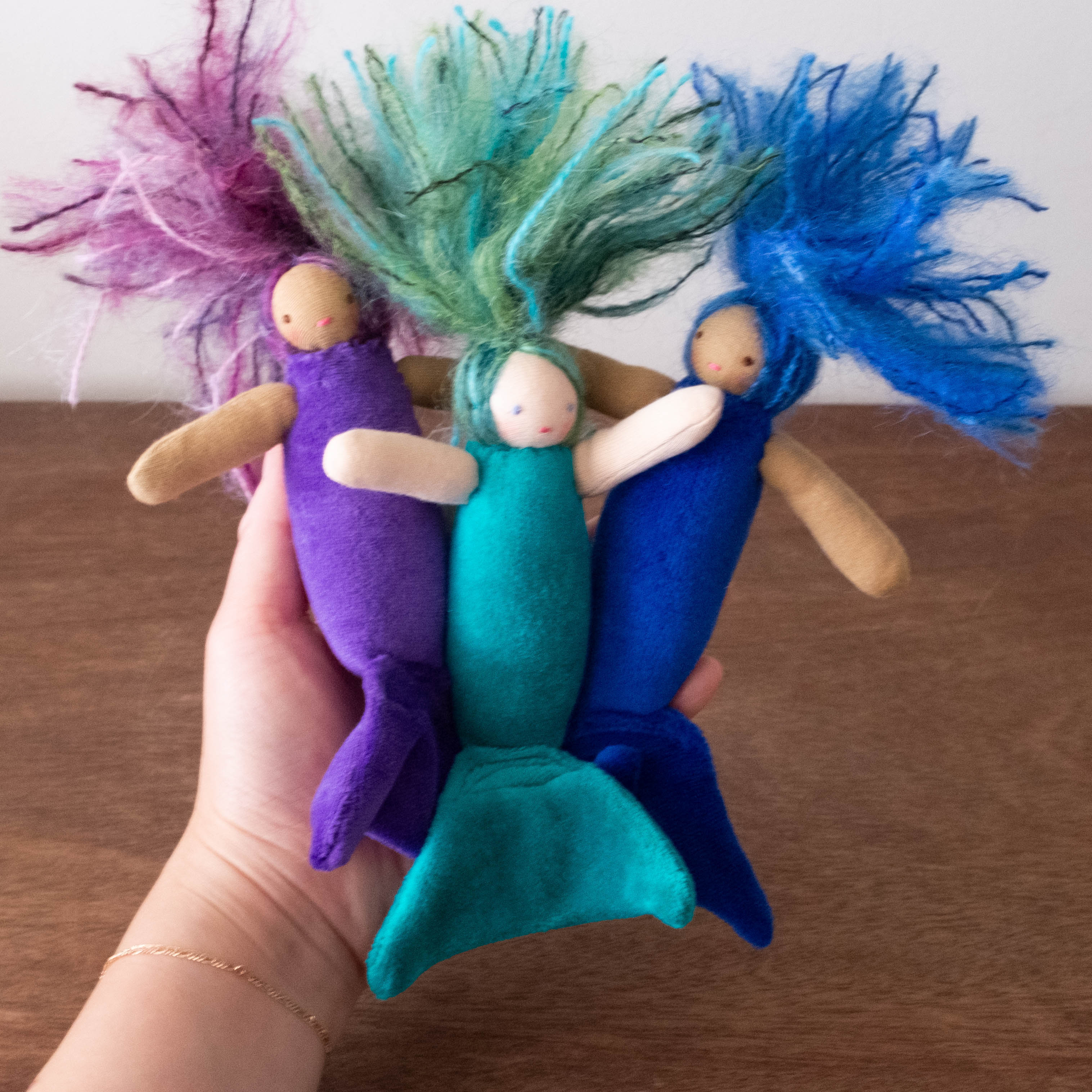 New Magical Mermaid Doll- Purple