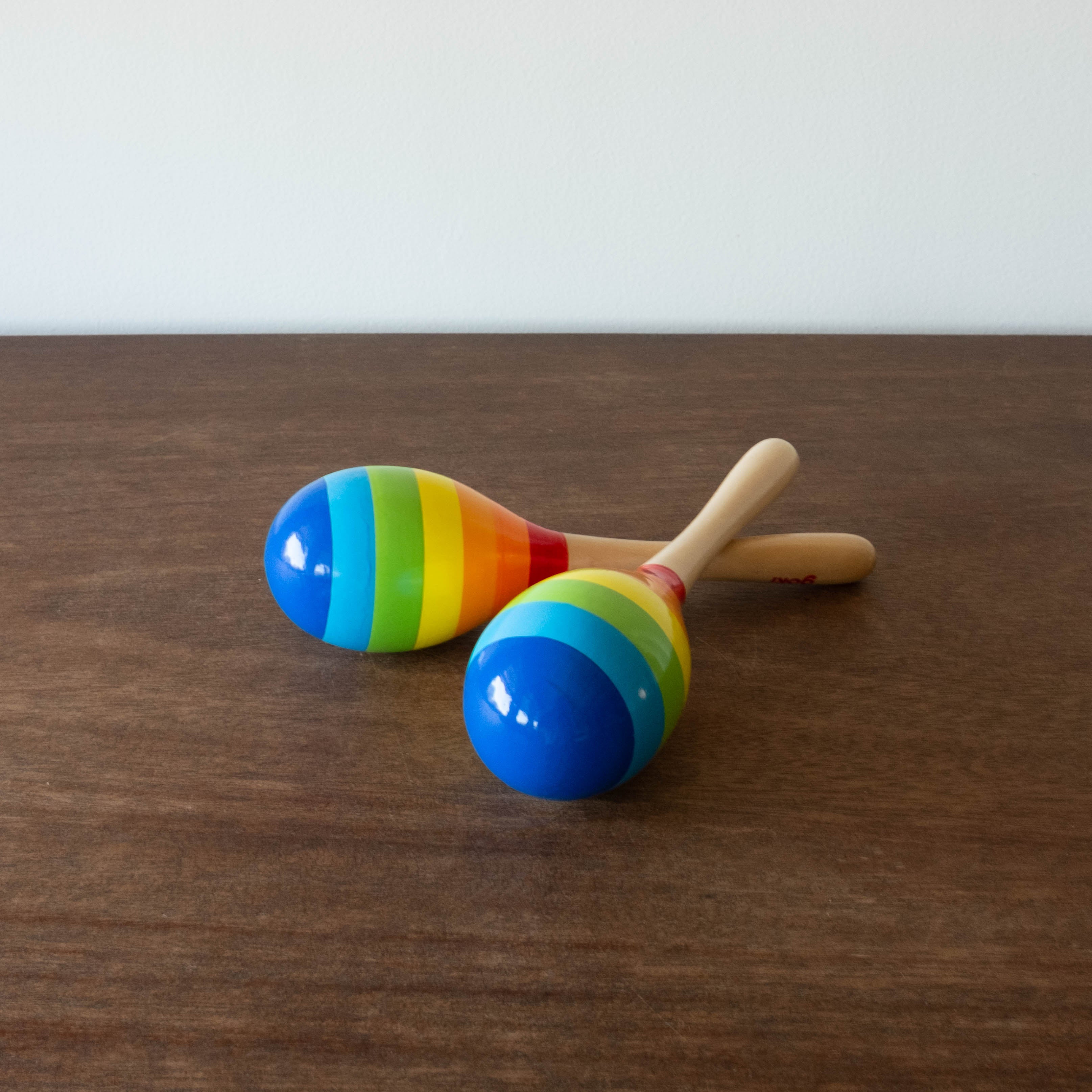 NEW Classic Rainbow Maracas Set