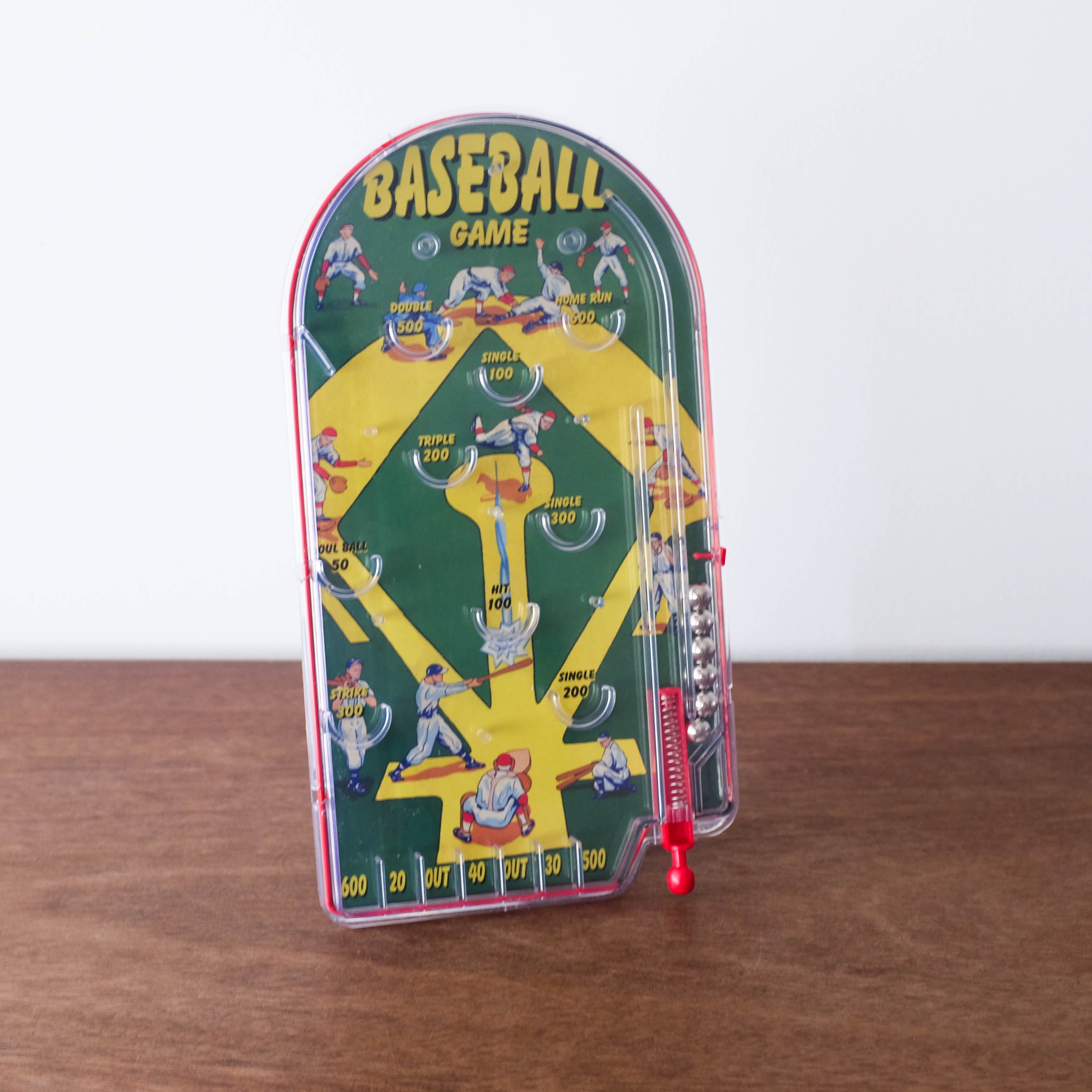 NEW Retro Baseball Pinball Game
