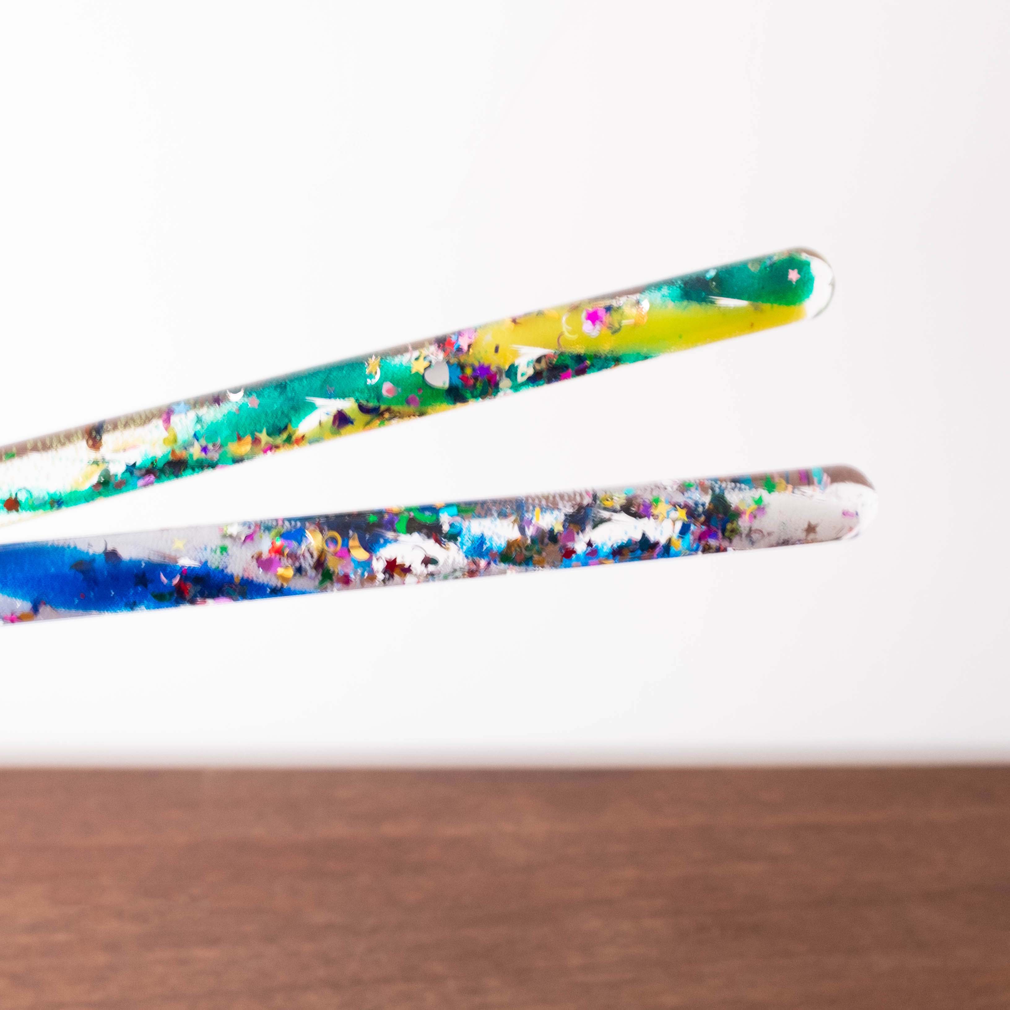 NEW Jumbo Spiral Glitter Wand