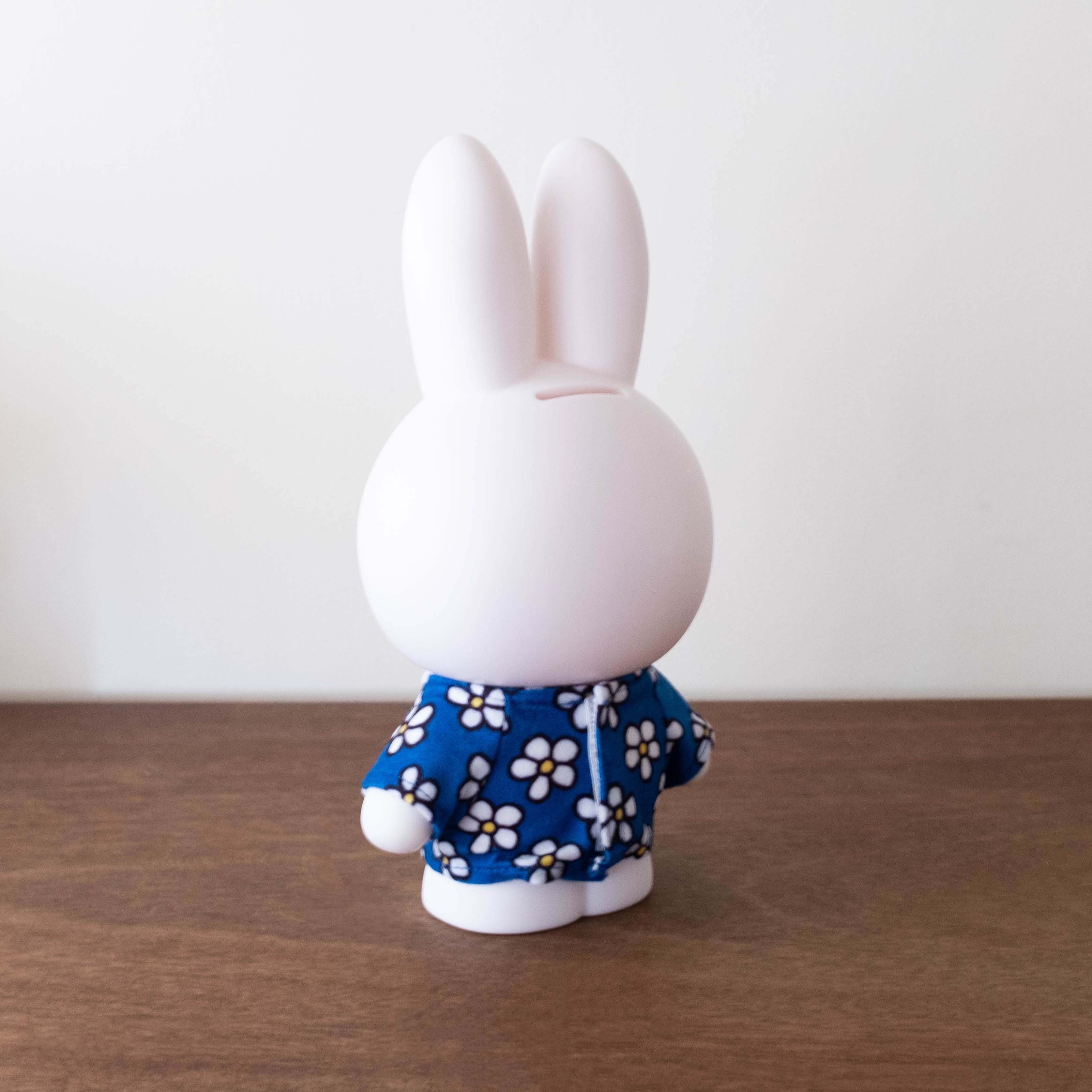 NEW Large Miffy Coin Bank Wearing Dress