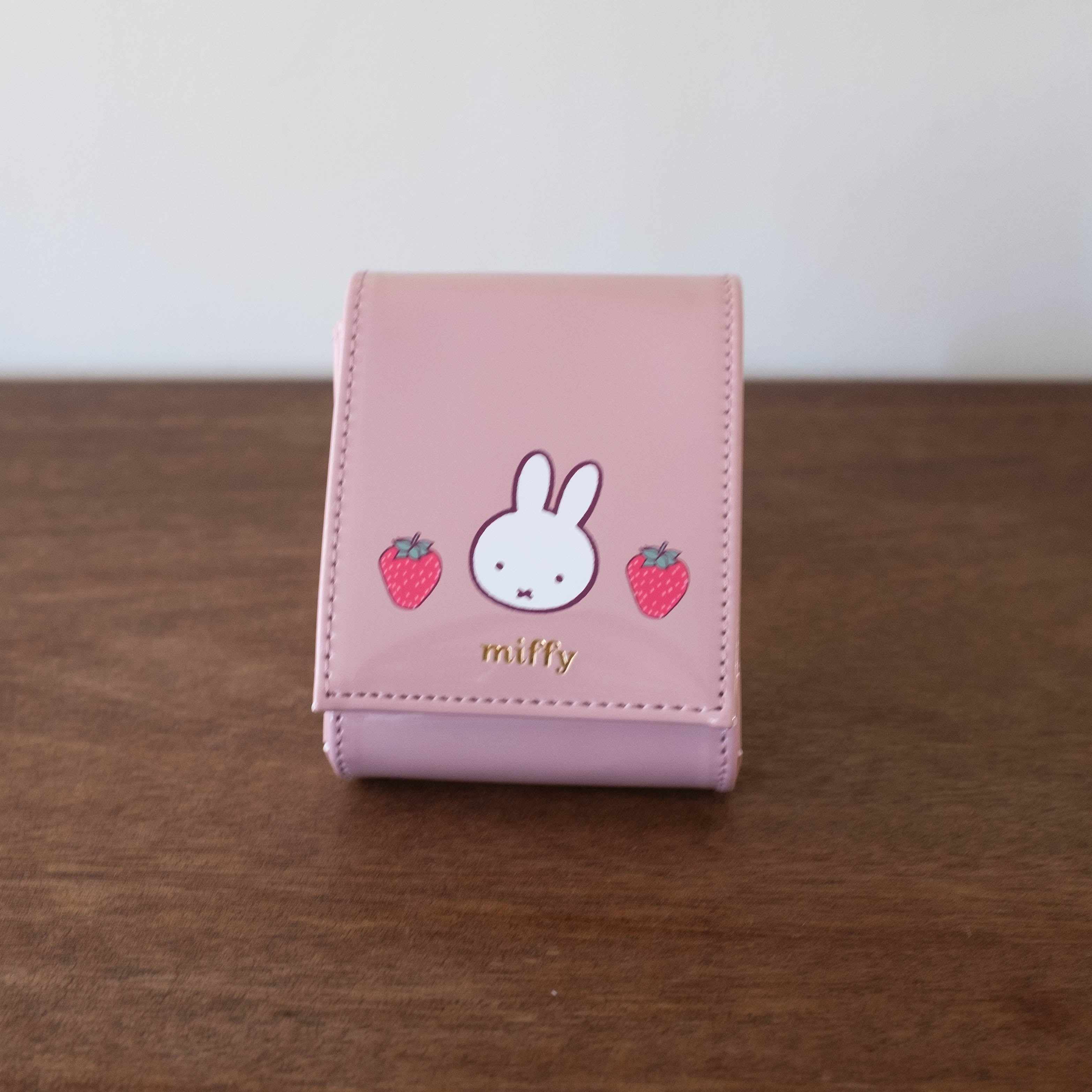 Miffy Wallet- Pink Strawberry