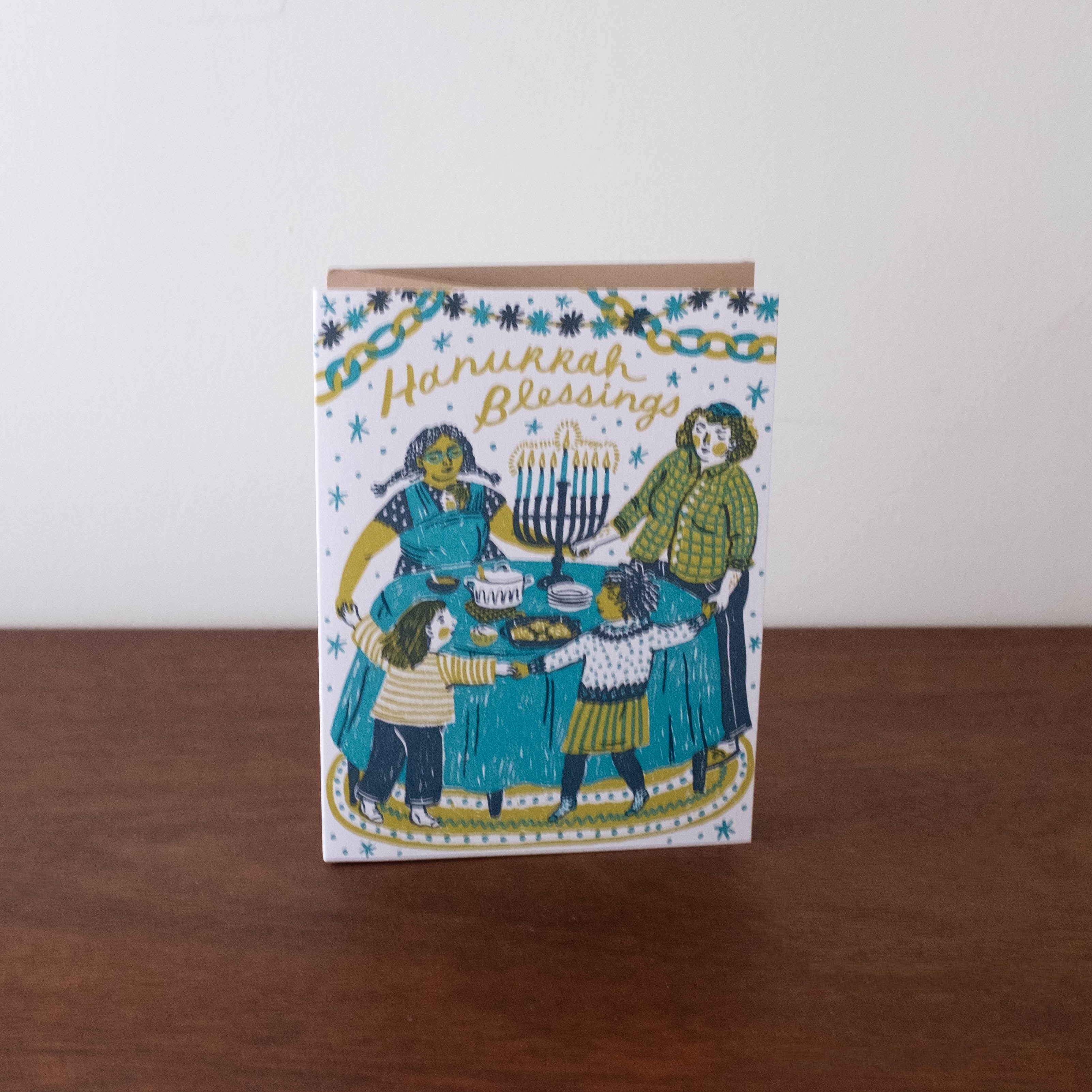 NEW Hanukkah Blessings Card
